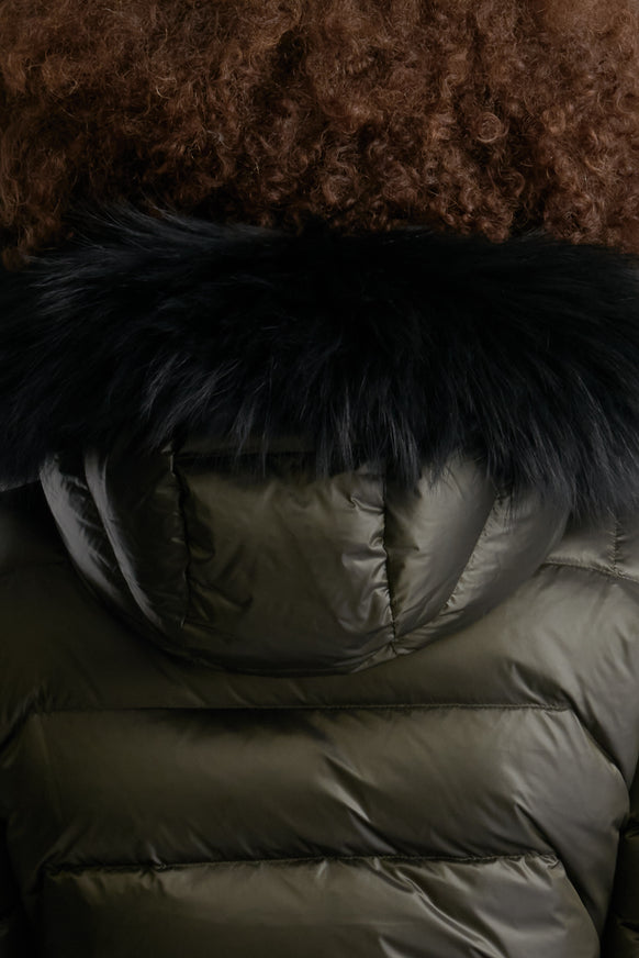 Moscow Fur Trim Carbon Black Carbon Black